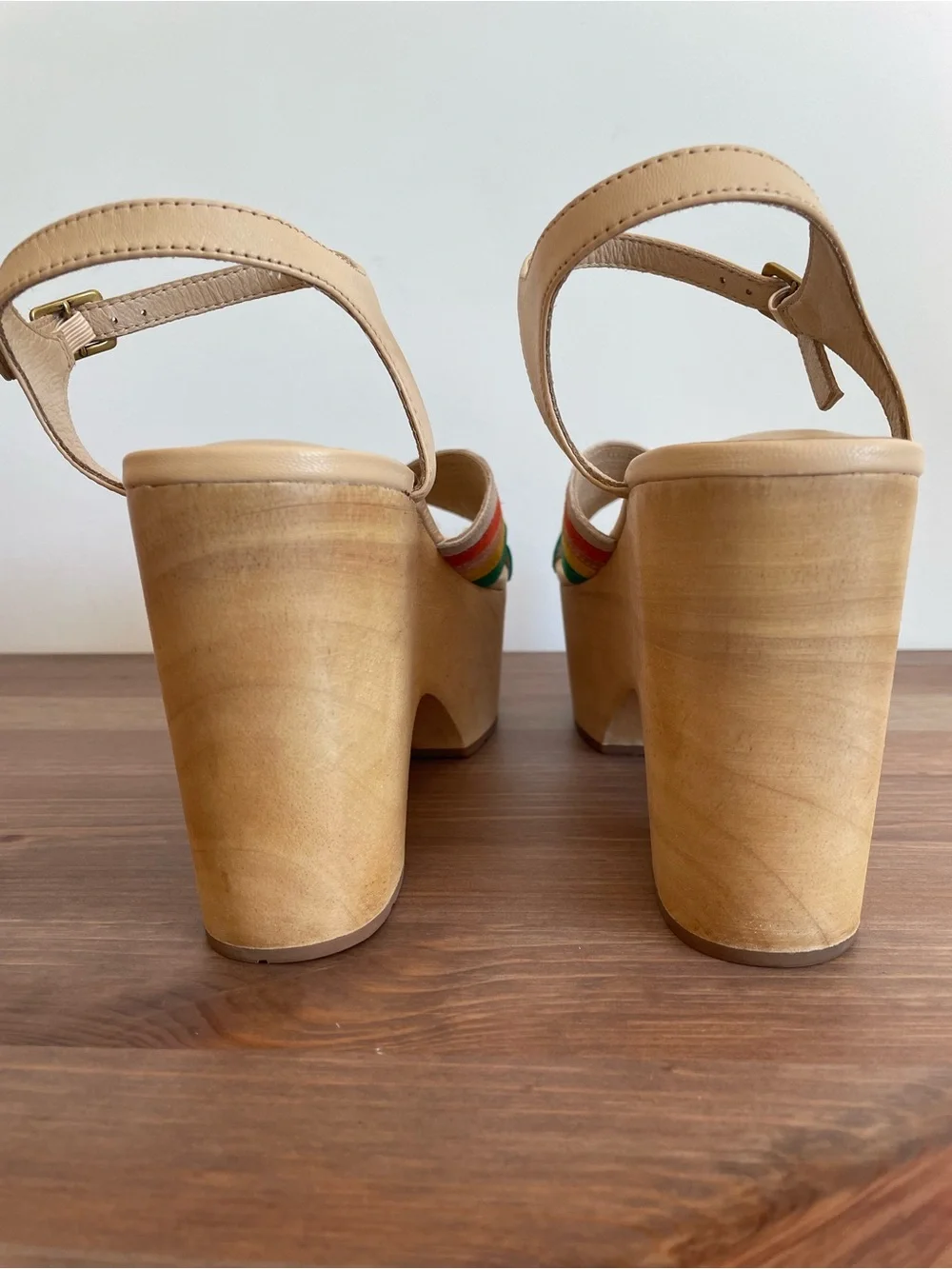 Charlotte Stone Donna Platform Clogs Rainbow - Picture 6 of 9